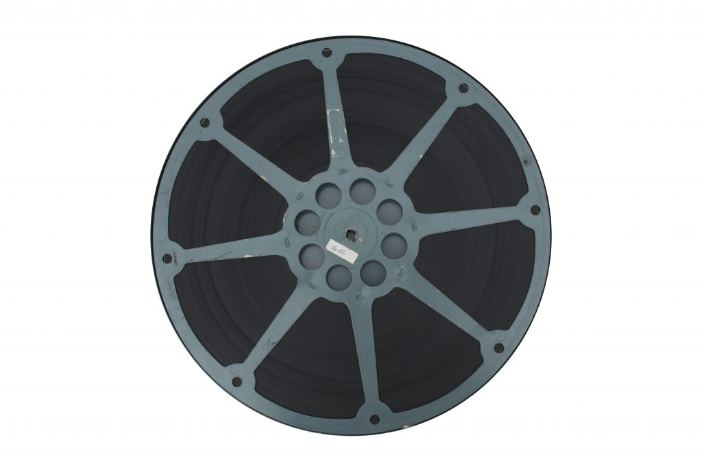 grey film reel